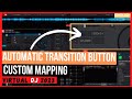 How to transition smoothly with a single button  custom mapping  virtual dj 2023 tutorials 