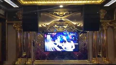 Loa B3 Line Array R4/R8 Plush phù hợp mọi thiết kế phòng karaoke hiện đại