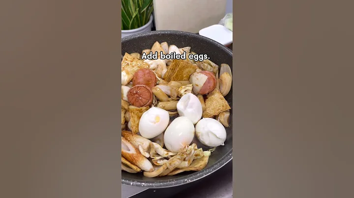 Easy Cook! Korean Tteokbokki Jajang #shorts