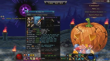 DFO global interdimensional space event dungeon with battle crusader 2