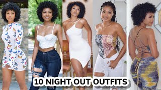 TRY ON HAUL 2020 | 10 NIGHT OUT OUTFITS | DisisReyRey