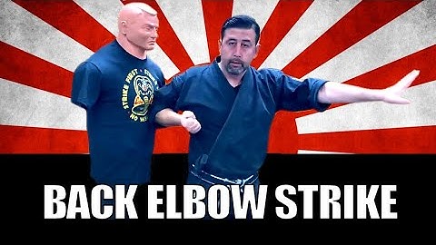 Back Elbow Strike in Kenpo Karate - Strikes in Martial Arts - Ed Parker
