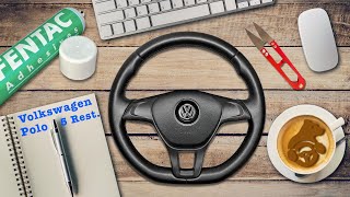 видео: ОБШИВКА РУЛЯ VW POLO V REST. СО СПИЦАМИ. картинка: ОБШИВКА РУЛЯ VW POLO V REST. СО СПИЦАМИ.