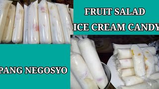 FRUIT SALAD ICE CREAM CANDY | FRUIT SALAD ICE CANDY | PANG NEGOSYO RECIPE