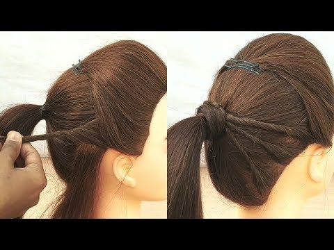 TOP 5  LAZY EVERYDAY HAIRSTYLES with PUFF  QUICK  EASY BRAIDS  UPDO  for Long  Medium HAIR  YouTube