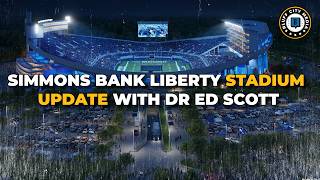 Simmons Bank Liberty Stadium Update With Dr Ed Scott **New Renderings**