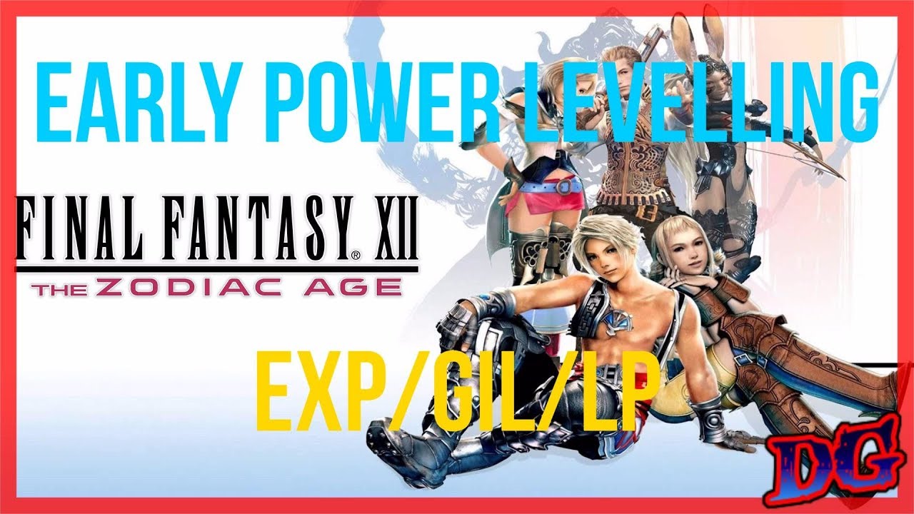 Best Early Power Leveling Experience Gil Lp Farm Final Fantasy 12 The Zodiac Age Quick Easy Guide Youtube Best Early Power Leveling Experience Gil Lp Farm Final Fantasy 12 The Zodiac Age Quick Easy Guide Youtube