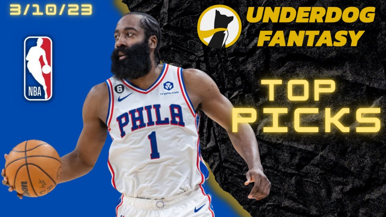 UNDERDOG NBA TODAY🏀NBA UNDERDOG TODAY🏀NBA PICKS 3/10/23 YouTube