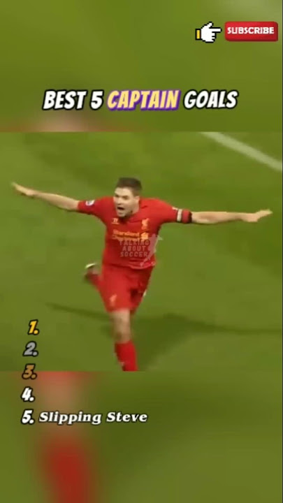 Top 5 captain goals💀 #football #soccer #footballshorts #soccershorts #captain #shortsvideo