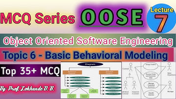 OOSE MCQ Lecture 7 | Basic Behavioral Modeling MCQ | MCQ of OOSE |OOSE MCQ Series |Code Learning