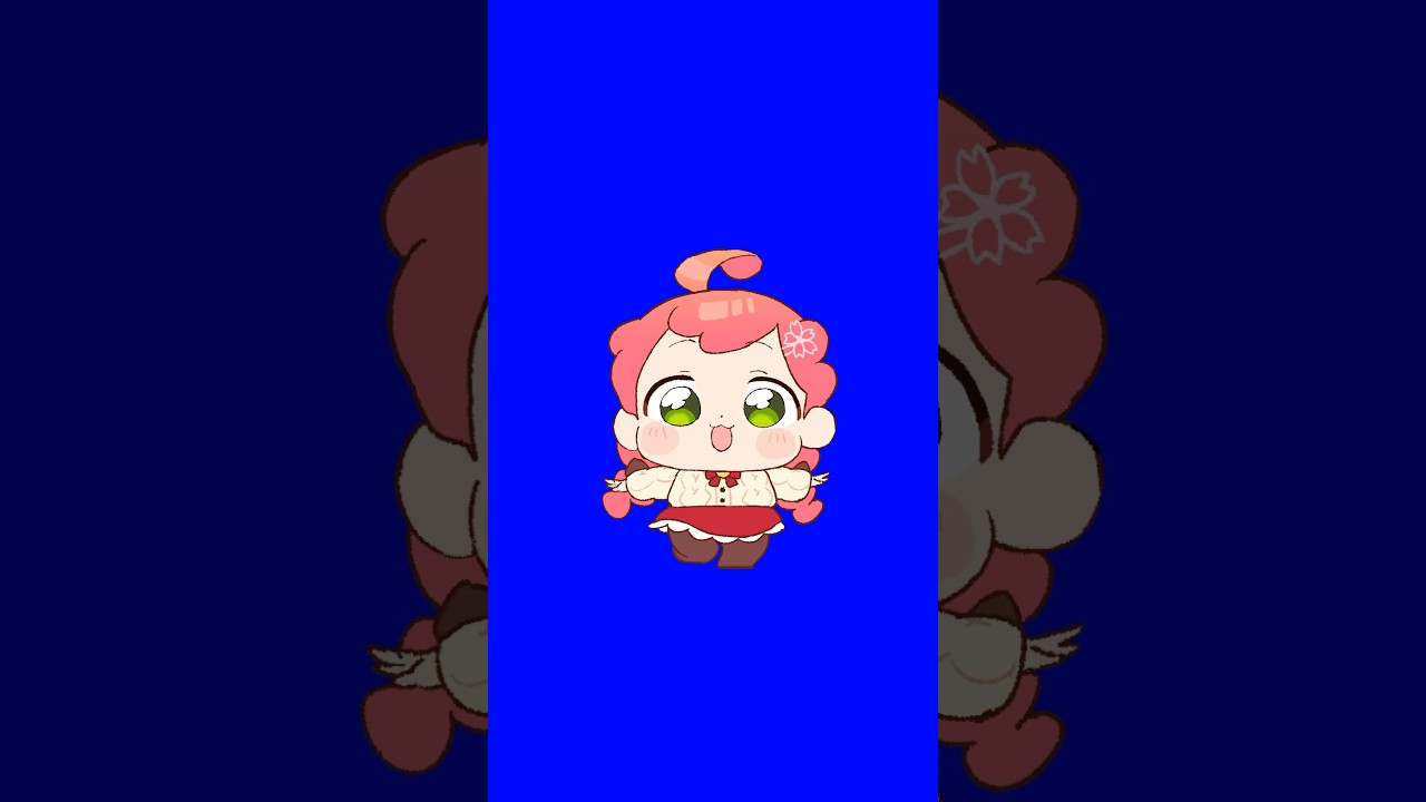 【BB素材】ちいさきいのち ちいみこみこきゅん踊らせてにぇ！ #shorts #みこきゅんダンス