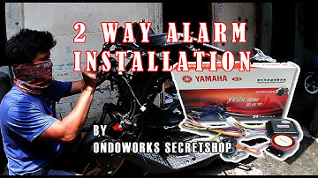 2 WAY ALARM INSTALLATION | NMAX V1