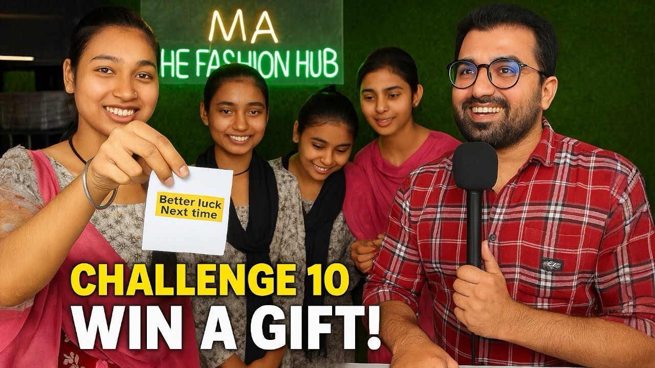 Challenge 10 with My Staff | Who Will Win the Gift? 🎁 | M A fashion hub