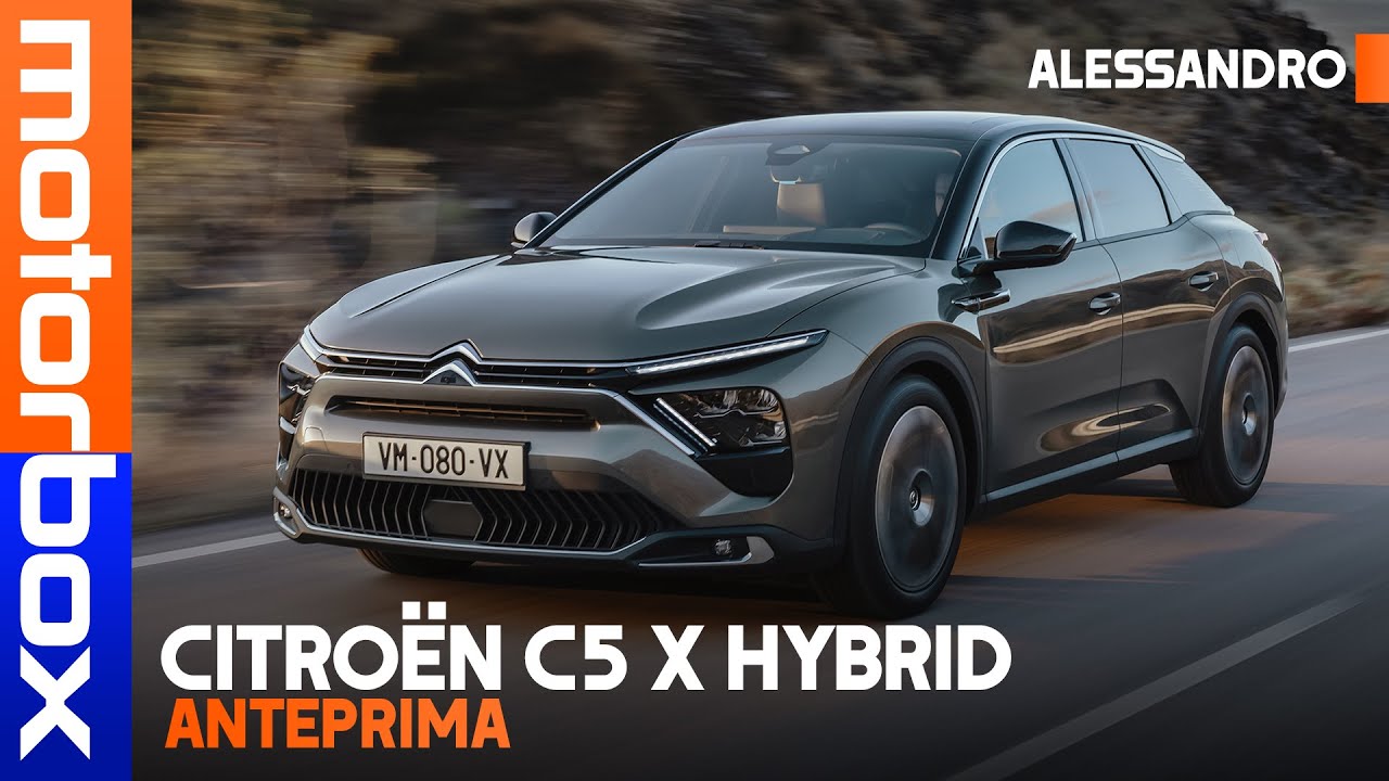 Nuova CITROEN C5 X | ANTEPRIMA della fastback che rilancia i francesi ...