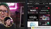 Working with Text Motion Presets
