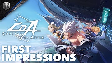 New FREE MMO?! | Crystal Of Atlan FIRST IMPRESSIONS