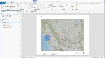Making a print layout in ArcGIS Pro