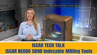 ISCAR TECH TALK - ISCAR NEODO S890 Indexable Milling Tools