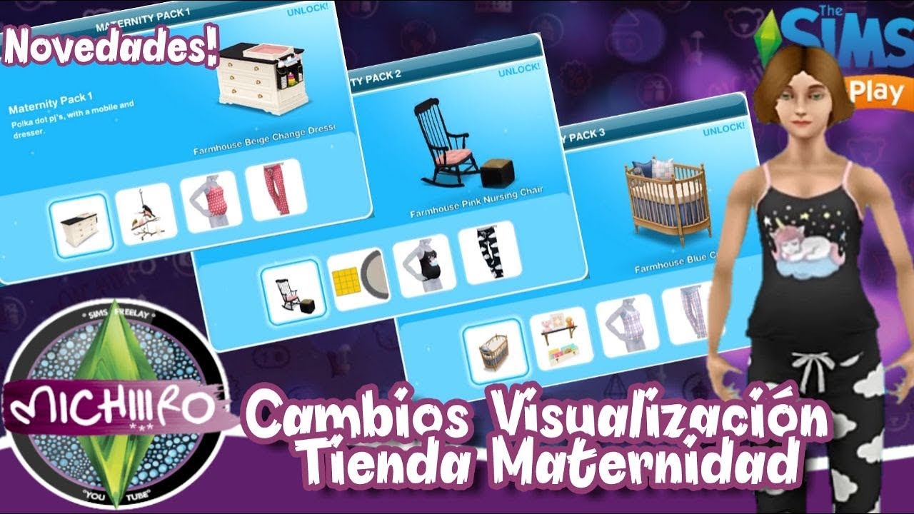 Información 🌸 Embarazadas, pijamas 🐻 Sims FreePlay 🌸 Acceso