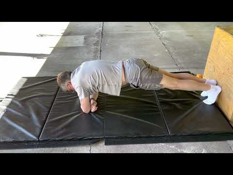Hardstyle Plank @ wall