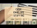 Cash Envelope Stuffing | June Paychecks 1 & 2 | Dave Ramsey Inspired | BudgetWithBri