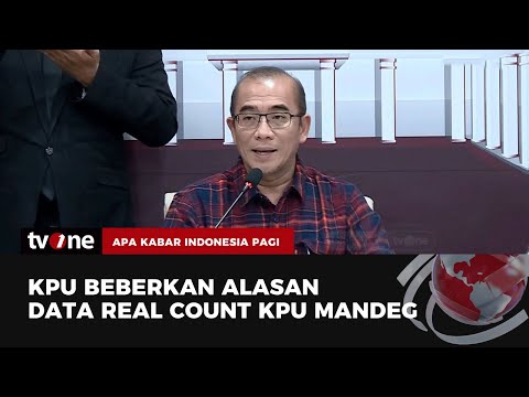 Data Hasil Real Count KPU Macet Tak Bergerak | AKIP tvOne
