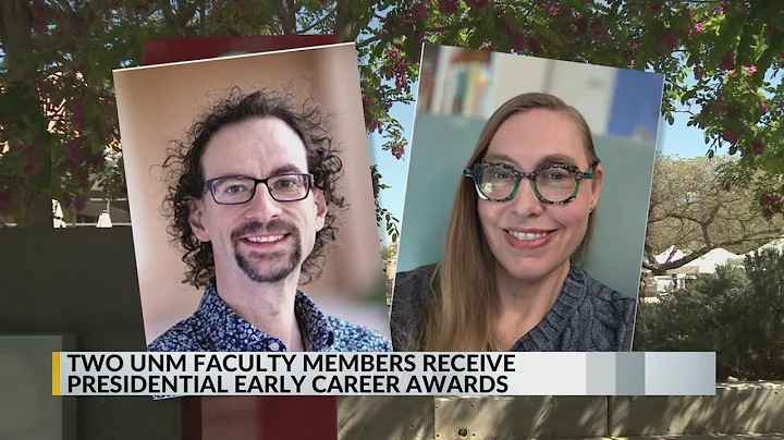 Two UNM professors awarded presidential award for their efforts in STEM field