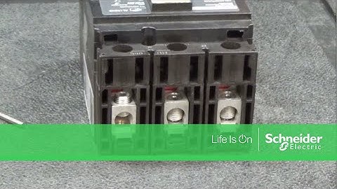 Installing YA060HD Compression Lug Kit for PowerPact H-Frame Breakers | Schneider Electric Support