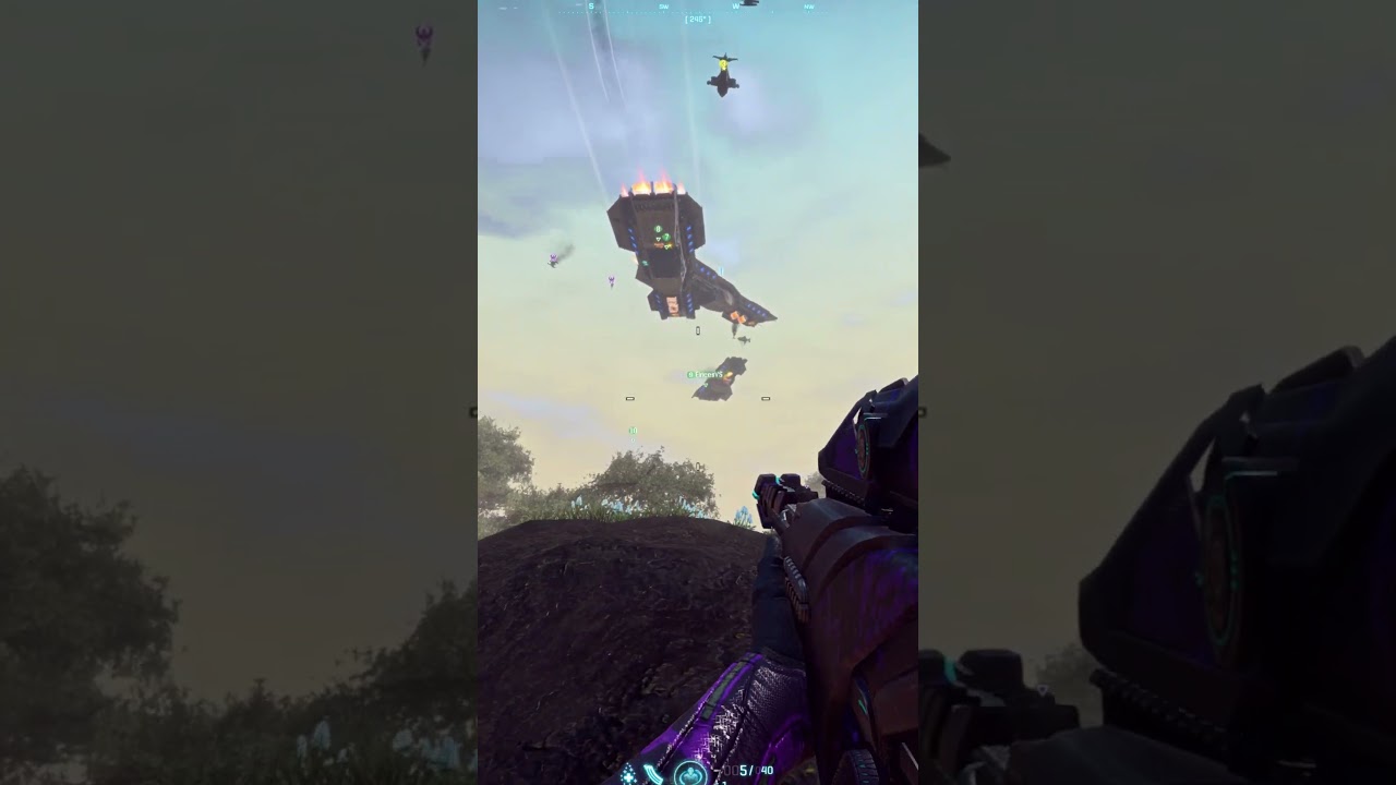 Massive 3-Way Faction Air Battle Turns into Star Wars! pt1 