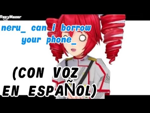 📱 NERU — ¿ME PRESTAS TU TELÉFONO? _ (Con Voz En Español) 🎙️💜✨ 