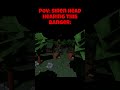 POV: Siren Head When he Hears this Banger #memes  #horror #scary #sirenhead #funny  #music #roblox