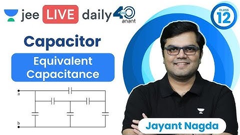 Capacitor L4 | Equivalent Capacitance | #jee2024 #jee2025 #jeephysics #jayant_nagda