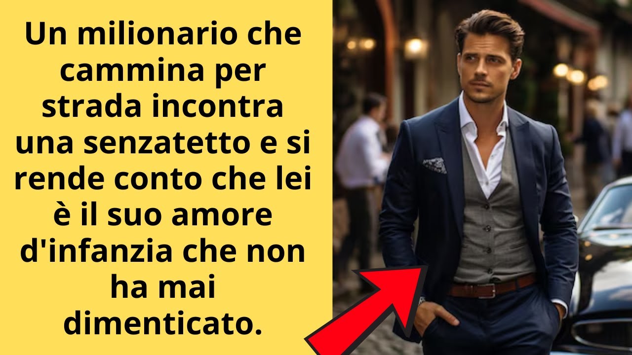 Il milionario che cammina per strada incontra una senzatetto e se ne ...
