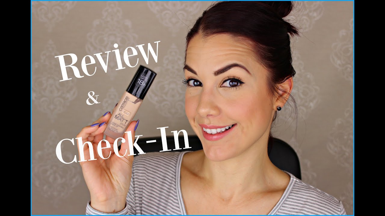 & Plus All - Catrice Check-In Foundation YouTube Day 2 | Review Matt