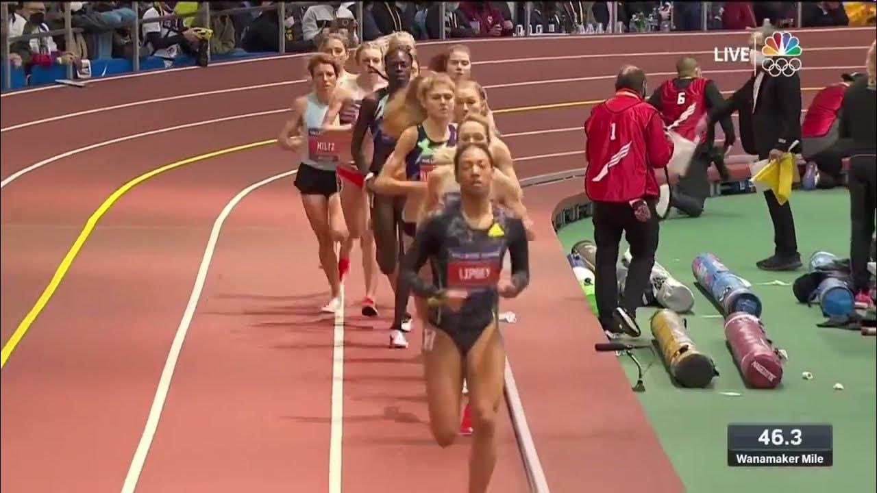 Women's Wanamaker Mile Final 2022 Millrose Games YouTube
