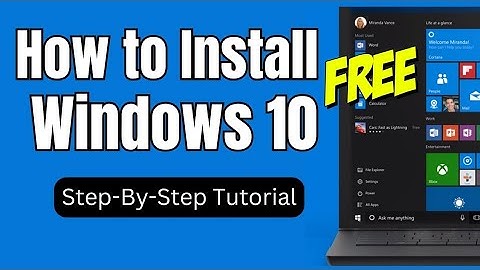 How to Install Windows 10 in 2024 (Step By Step Tutorial)