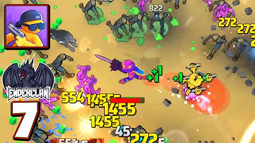 Monster Survivors Gameplay All Levels Walkthrough Tutorial (iOS & Android Mobile) Coastal Coves Lvl5