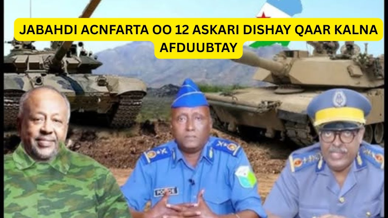 Война в Джибути: 12 солдат убиты Афарским фронтом джибутийской армии