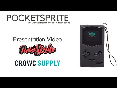 Pocketsprite presentation video