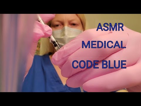 ASMR CODE BLUE [REAL MEDICAL TOOLS] CPR DEFIBRILLATOR INTUBATION