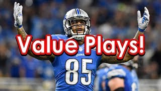 NFL Week 7 DraftKings Picks + FanDuel Picks DFS Help and Advice!