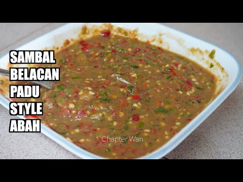 Malaysian Belacan Recipe