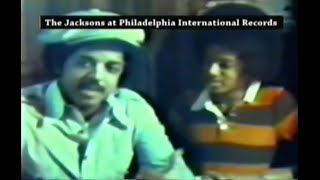 #Rare Footage | #DexterWansel with the #Jackson5 at Philadelphia International Records