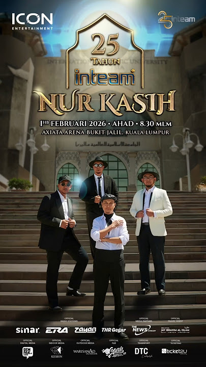 Inteam..Konsert Nur Kasih 25 tahun
