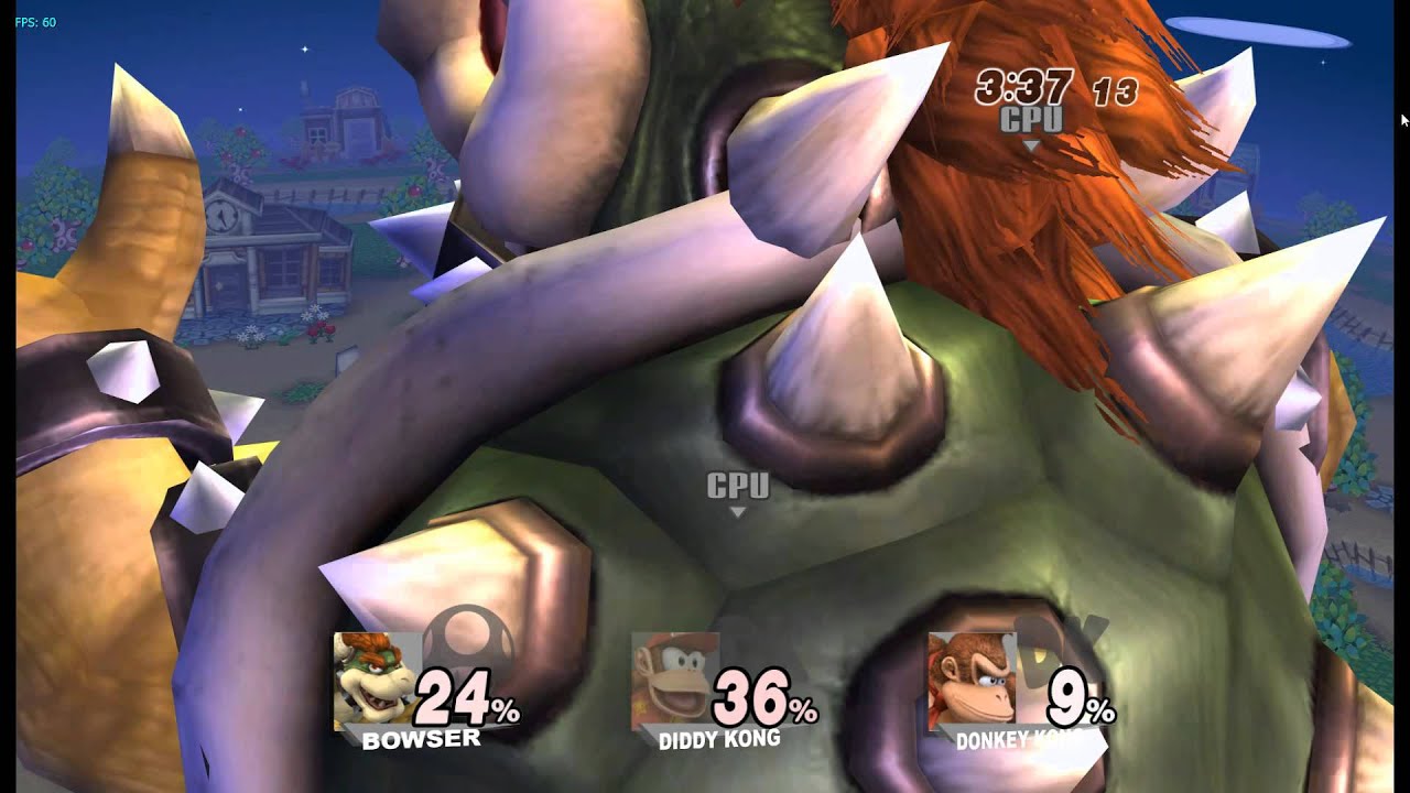 Super Smash Bros. Brawl: New voicepacks for Bowser, Donkey Kong, and Diddy Kong