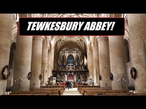 Tewkesbury Abbey Walking Tour! ⛪ #TEWKESBURY