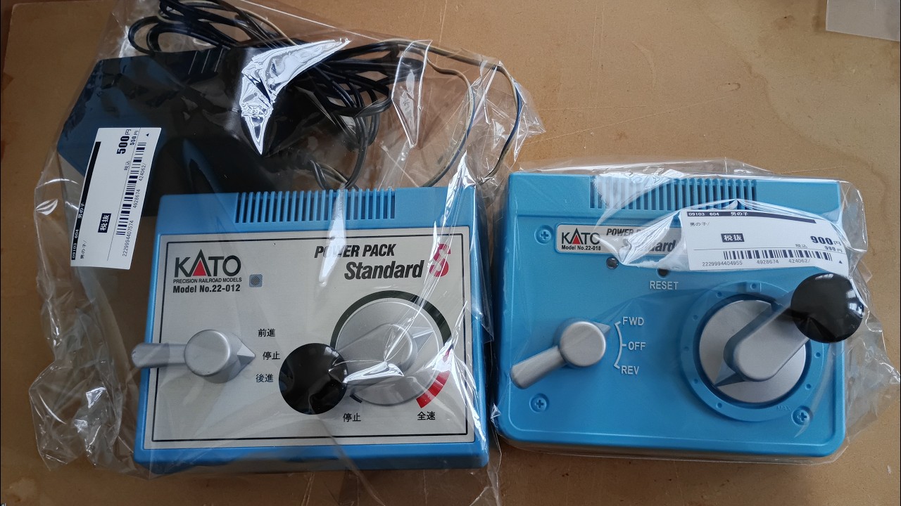 【Nゲージ】中古パワーパックスタンダードSXとS N-1000CLと比較