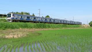 水戸線　E531系3000番台　754M　普通 小山 行　笠間～宍戸　通過　2020.06.07