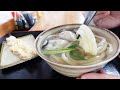 【めちゃくちゃ安い!!工場地帯の倉庫で食べる100円うどん!!】なんとおかわりの替え玉が出来る讃岐うどんの名店【ひさ枝】香川県高松市