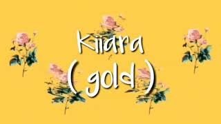 Kiiara (gold)